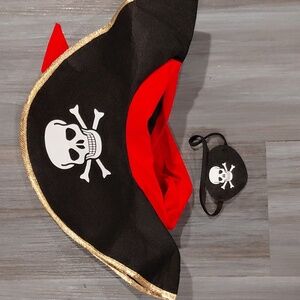 Pirate Hat and Eye Patch Set